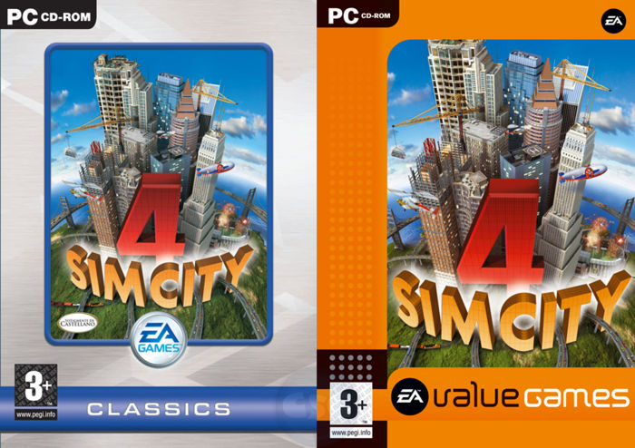 Diferentes líneas económicas por las que ha pasado SimCity 4